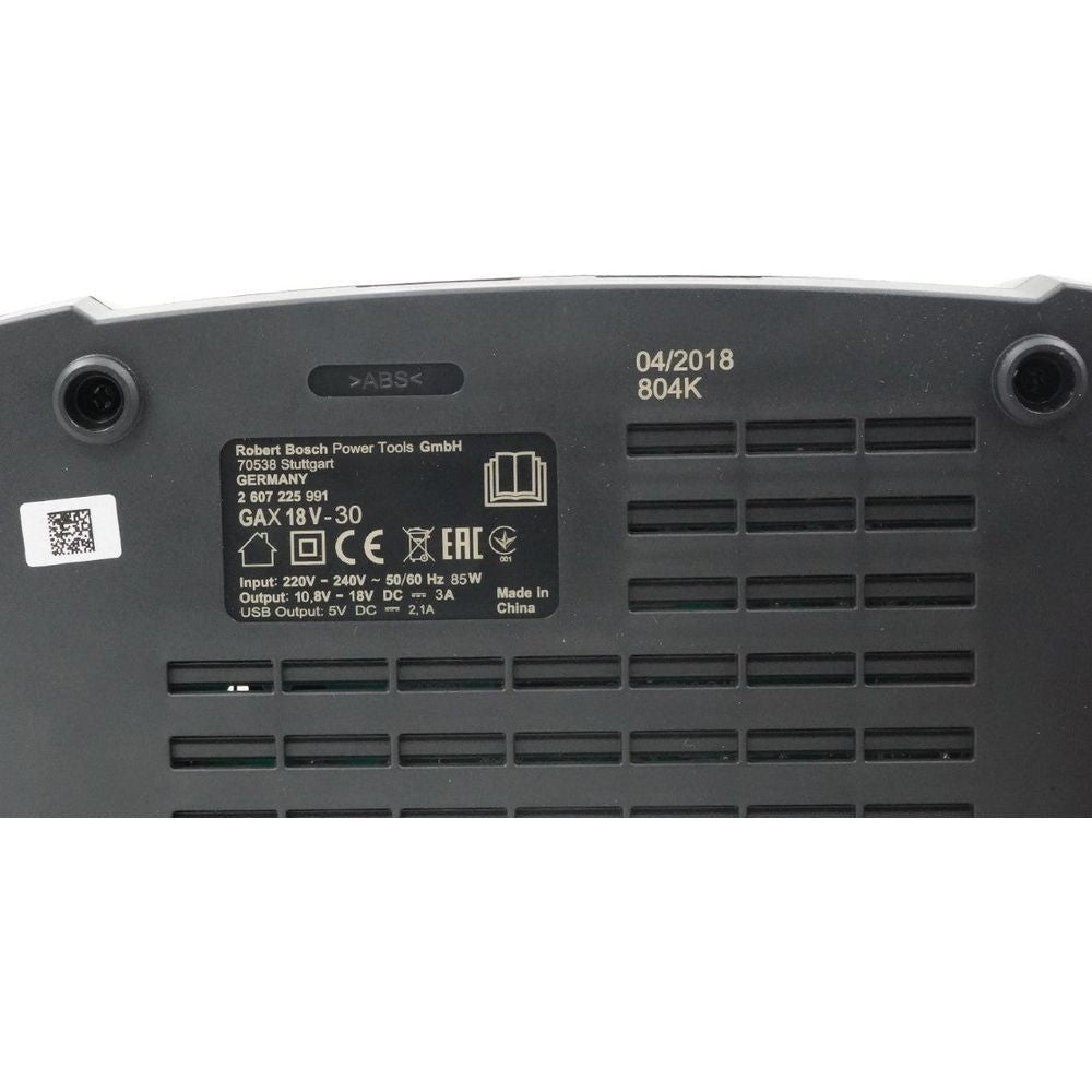 Bosch GAX 18V-30 Multi Battery Charger for Cordless (18V & 12V) | Bosch by KHM Megatools Corp. Bosch GAX 18V-30 Multi Battery Charger for Cordless (18V & 12V) | Bosch by KHM Megatools Corp.